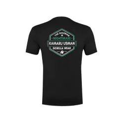 Gorilla Wear Kamaru Usman T-shirt – Fekete