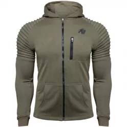 Gorilla Wear Delta Hoodie – Katonazöld