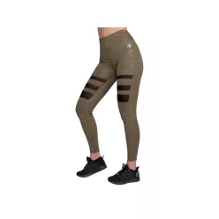   Gorilla Wear Savannah Biker Tights – Katonazöld terepmintás