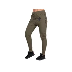 Gorilla Wear Celina Drop Crotch Joggers – Katonazöld