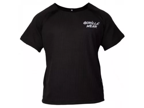 Gorilla Wear Augustine Old School Workout Top – Fekete