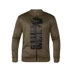 Gorilla Wear Ballinger Track Jacket – Katonazöld/fekete