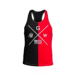 Gorilla Wear Sterling Stringer Tank Top – Fekete/piros