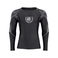   Gorilla Wear Lander Rashguard Long Sleeves – Fekete/szürke terepmintás