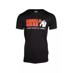 Gorilla Wear Classic Rövidujjú Póló – Fekete