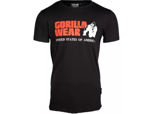 Gorilla Wear Classic Rövidujjú Póló – Fekete