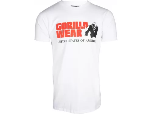 Gorilla Wear Classic Rövidujjú Póló – Fehér