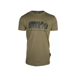 Gorilla Wear Classic Rövidujjú Póló – Katonazöld