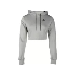Gorilla Wear Pixley Crop Top Hoodie – Light zöld