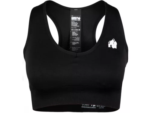 Gorilla Wear Neiro Seamless Sport Bra – Fekete
