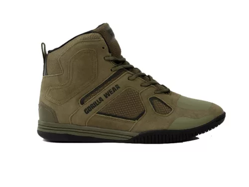 Gorilla Wear Troy High Tops – Katonazöld