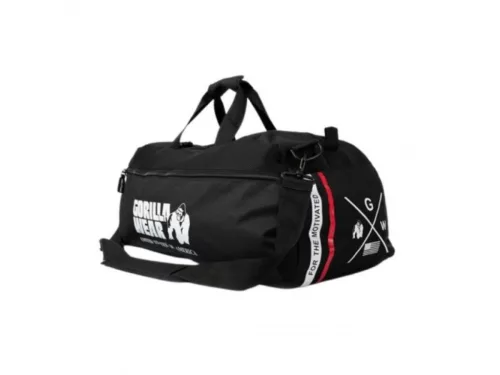 Gorilla Wear Norris Hybrid Gym Bag/backpack – Fekete