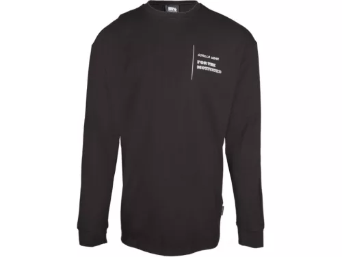 Gorilla Wear Boise Oversized Long Sleeves – Fekete