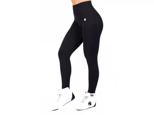 Gorilla Wear Hilton Seamless Leggings – Fekete