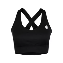 Gorilla Wear Hilton Seamless Sport Bra – Fekete