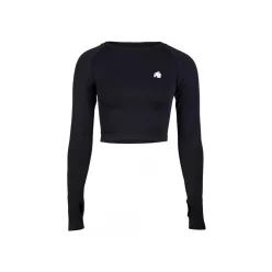Gorilla Wear Hilton Seamless Longsleeve – Fekete