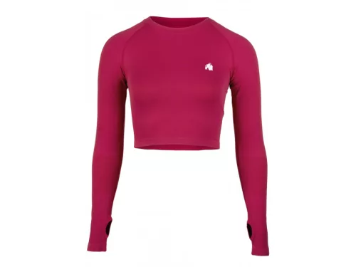 Gorilla Wear Hilton Seamless Longsleeve – Fukszia