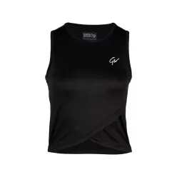 Gorilla Wear Estelle Twisted Crop Top – Fekete