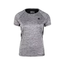   Gorilla Wear Monetta Performance T-shirt – Szürke melírozott/fekete