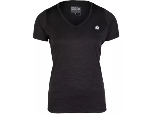 Gorilla Wear Elmira V-neck T-shirt – Fekete