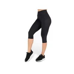 Gorilla Wear Monroe Cropped Leggings – Fekete