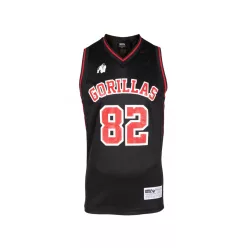 Gorilla Wear San Mateo Jersey Tank Top – Fekete/piros