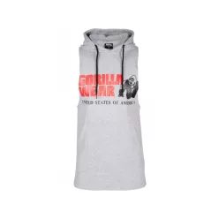 Gorilla Wear Rogers Hooded Tank Top – Szürke