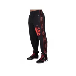   Gorilla Wear Buffalo Old School Workout Pants – Fekete/piros