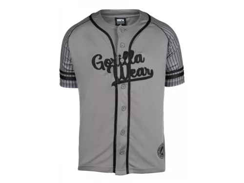 Gorilla Wear 82 Baseball Jersey – Szürke