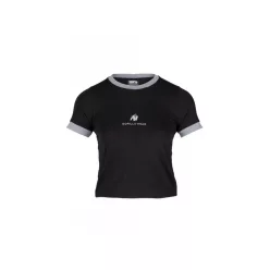 Gorilla Wear New Orleans Cropped T-shirt – Fekete