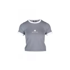 Gorilla Wear New Orleans Cropped T-shirt – Szürke