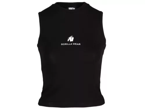 Gorilla Wear Livonia Crop Top – Fekete