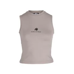 Gorilla Wear Livonia Crop Top – Bézs
