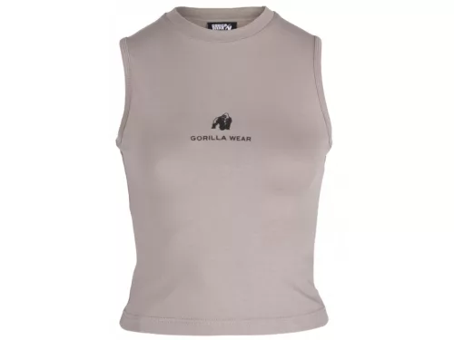 Gorilla Wear Livonia Crop Top – Bézs