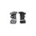 Gorilla Wear Yuma Weight Lifting Workout Gloves – Fekete/fehér