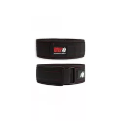   Gorilla Wear 4 Inch Nylon Lifting Belt - /red - Stitched – Fekete
