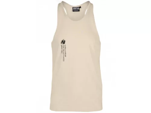 Gorilla Wear Carrizo Tank Top – Bézs