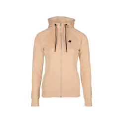 Gorilla Wear Marion Zipped Hoodie – Bézs