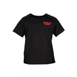   Gorilla Wear Augustine Old School Workout Top – Fekete/piros