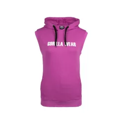 Gorilla Wear Virginia Sleeveless Hoodie – Fushsia