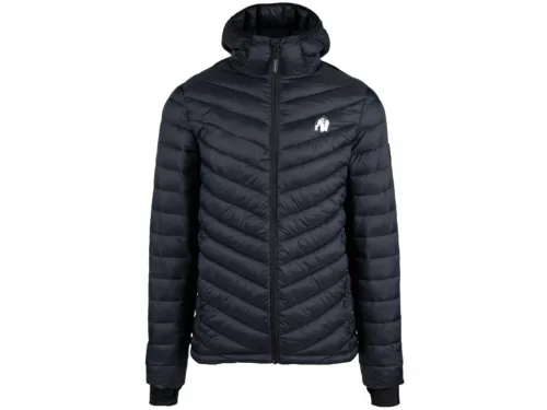 Gorilla Wear Osborn Puffer Jacket – Fekete