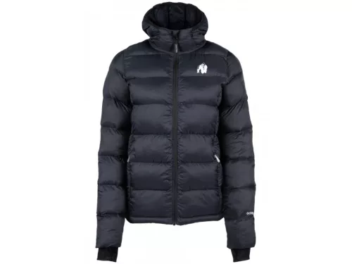 Gorilla Wear Rachel Puffer Jacket – Fekete