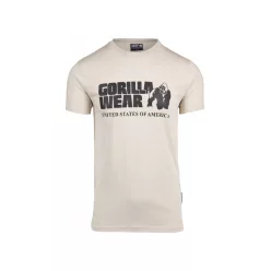 Gorilla Wear Classic Rövidujjú Póló – Bézs