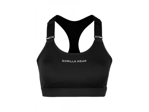 Gorilla Wear Monroe Sports Bra – Fekete
