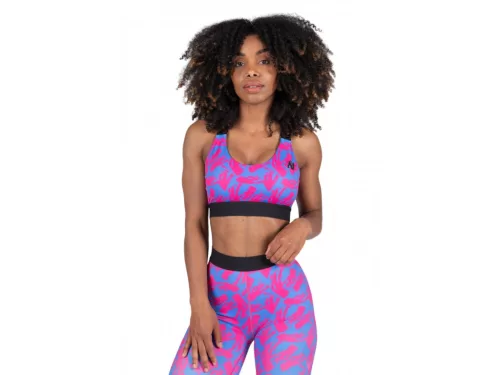 Gorilla Wear Colby Sports Bra – Kék/rózsaszín