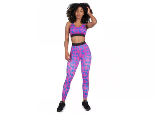 Gorilla Wear Colby Leggings – Kék/rózsaszín