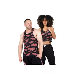 Gorilla Wear Legacy Tank Top – Fekete/piros