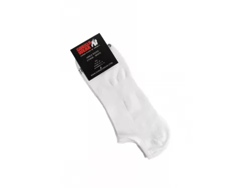 Gorilla Wear Ankle Socks 2-pack – Fehér