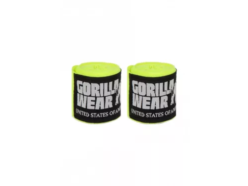 Gorilla Wear Box Bandázs 2,5m/98inch – Sárga
