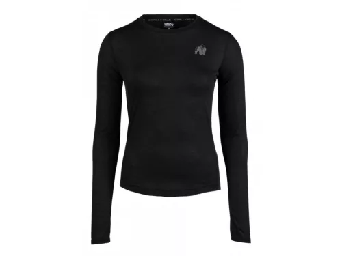 Gorilla Wear Raleigh Long Sleeve – Fekete